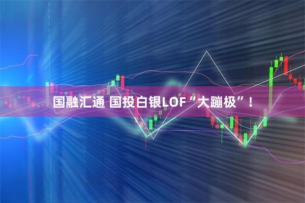 国融汇通 国投白银LOF“大蹦极”！